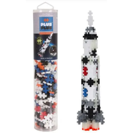 Plus Plus Mega tube Fusée Saturne V 240 pièces