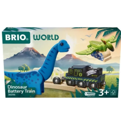 Brio Train à piles dinosaure