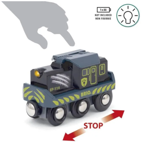 Brio Train à piles dinosaure