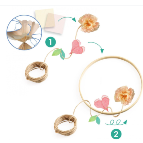 DIY Couronne décorative à créer