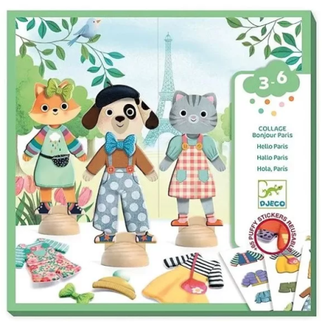 Collage Bonjour Paris