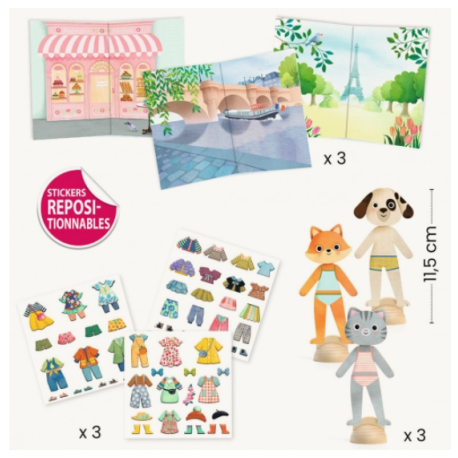 Collage Bonjour Paris