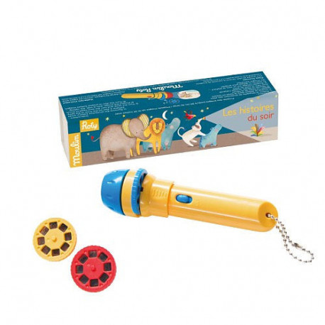 Lampe à histoires du soir Papoum