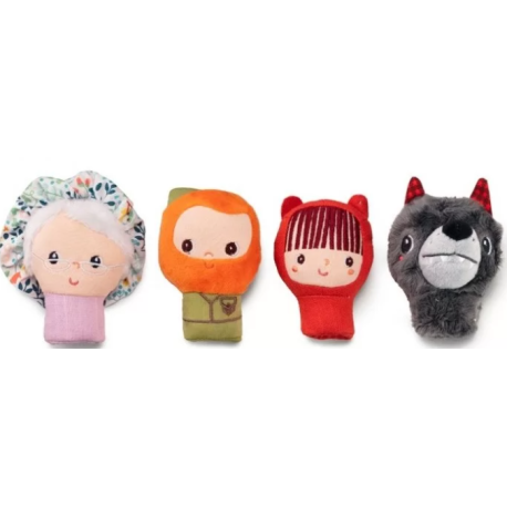 Marionnettes à doigts Chaperon rouge