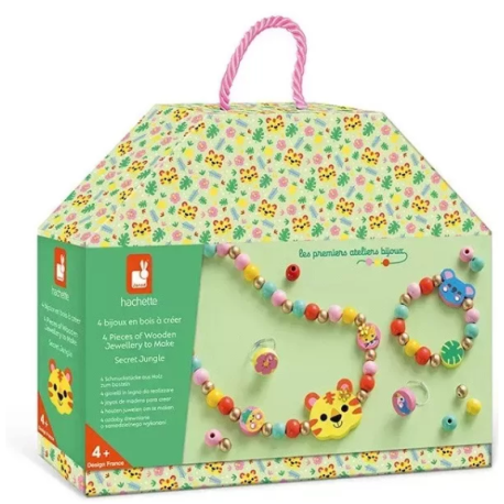 4 bijoux en bois à créer Secret jungle
