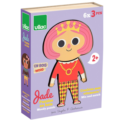 Puzzles Jade à habiller 