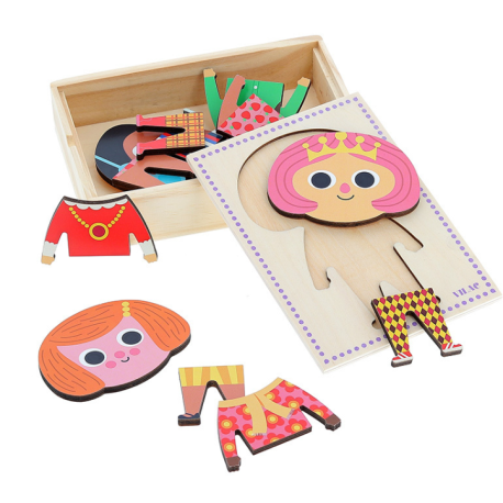 Puzzles Jade à habiller 