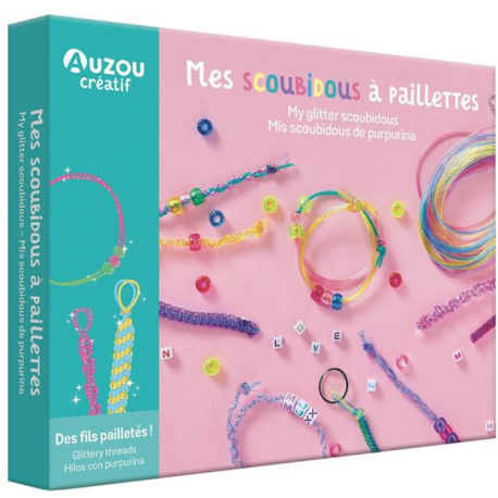 Mes scoubidous à paillettes