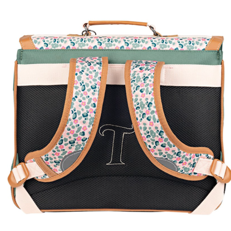 Cartable Iris vert 38 cm