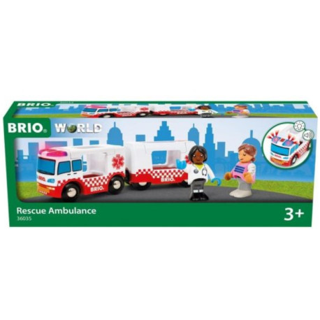 Brio Camion ambulance son et lumière