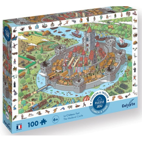 Puzzle Château-fort 100 pièces