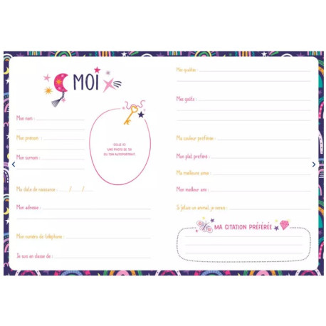 Mon carnet secret Bijou porte-bonheur