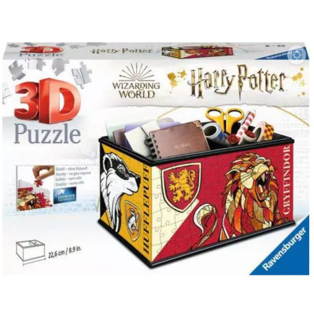 Puzzle 3D Boîte de rangement Harry Potter
