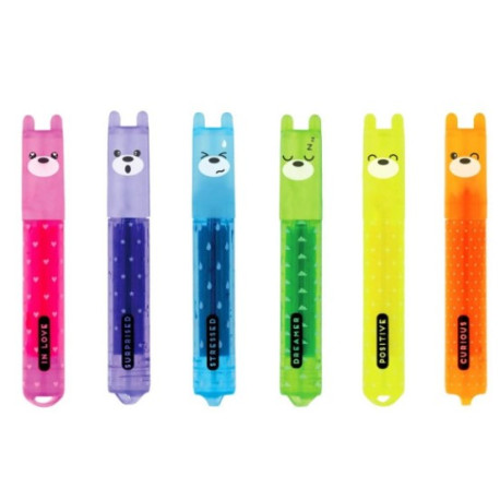 Set 6 mini surligneurs Teddy