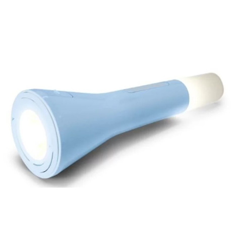Lampe de poche 3 en 1 bleue