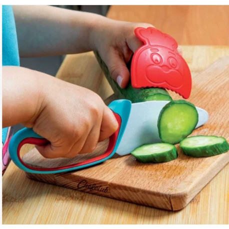 Couteau du chef Bleu & Rouge