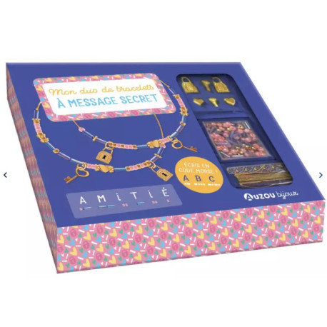 Mon duo de braclets à message secret 