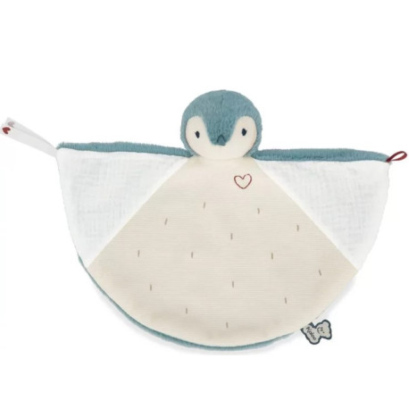 Complices Doudou manchot vert