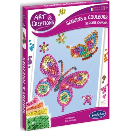 Sequins et couleurs Papillons