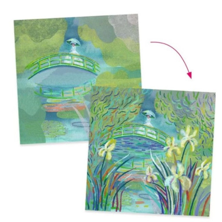 Inspired by Sur l'étang aux nymphéas