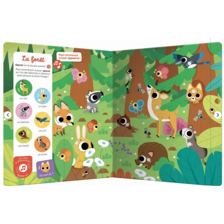 Cherche & trouve des tout-petits sonore Les animaux