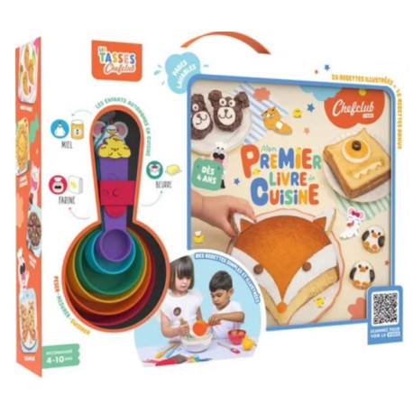 Chef Club Coffret Mon 1er livre de cuisine