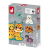 5 puzzles évolutifs animaux