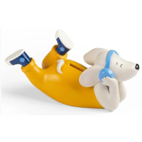 Puce et Pilou Tirelire chien