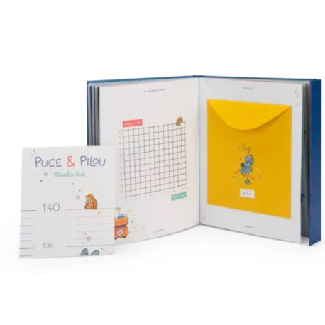 Puce et Pilou Livre de naissance