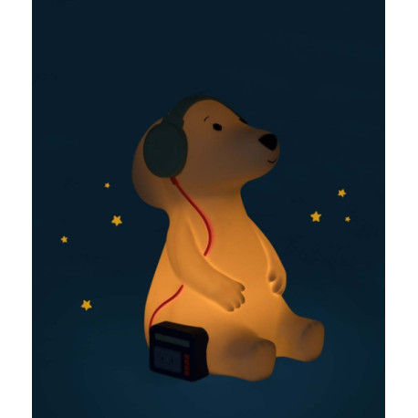 Puce et Pilou Lampe veilleuse chien