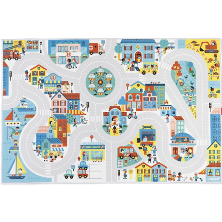 Cross roads Tapis Ville