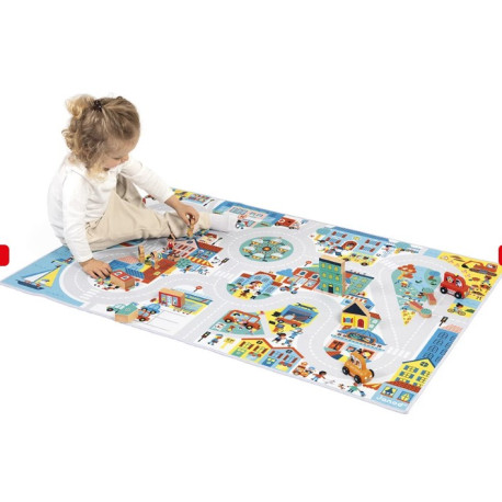 Cross roads Tapis Ville