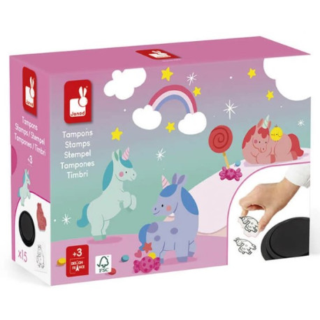 Unicorn stampinoo 15 tampons