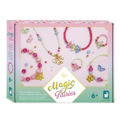 Magic fairies 6 bijoux jolis papillons