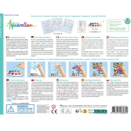 Aquarellum Paris by night