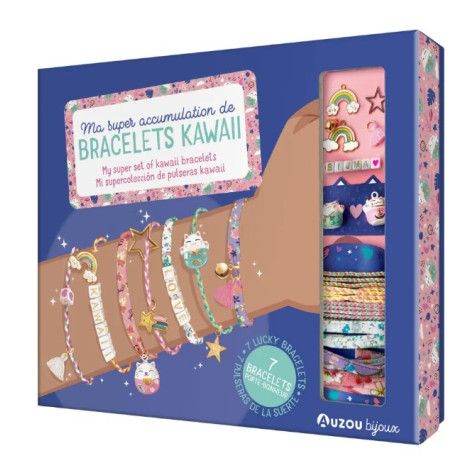 Ma super accumulation de bracelets Kawaï