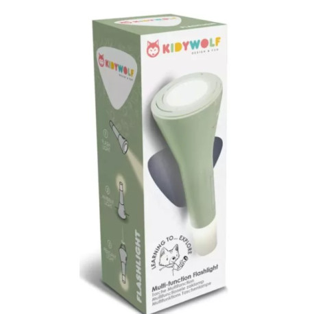 Torche multifonction verte