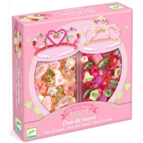 Duo de tiares, rose