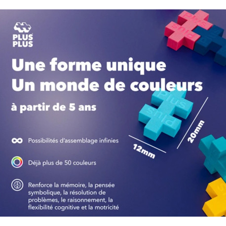 Plus Plus Bloc d'activités Marin