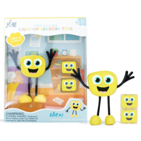 Glo Pals Alex Character Yellow