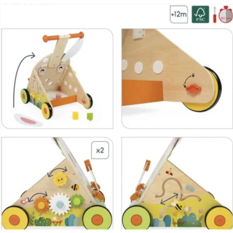 Chariot de marche Lapin