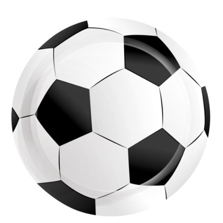 8 assiettes football