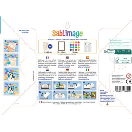 Sablimage Félins du monde