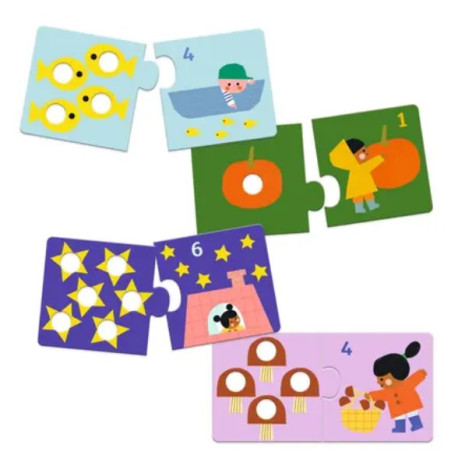 Puzzle duo Premiers chiffres