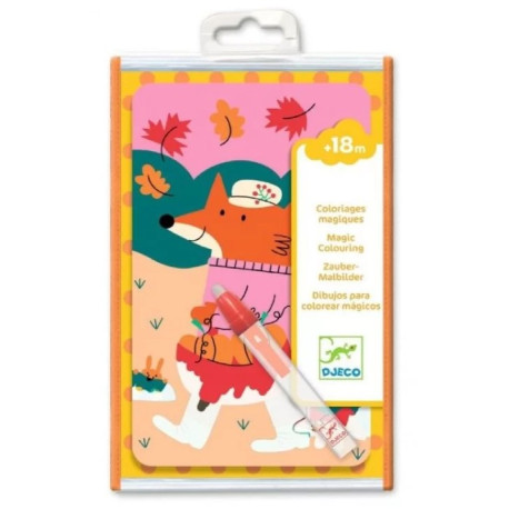 Coloriage magique 4 saisons 