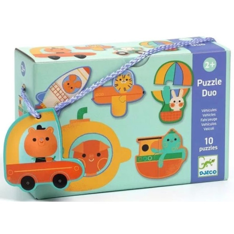 Puzzle duo Véhicules