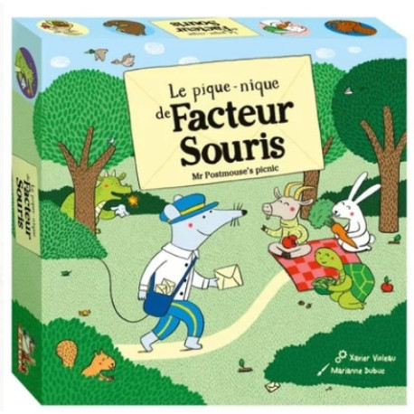 Le pique-nique de facteur souris