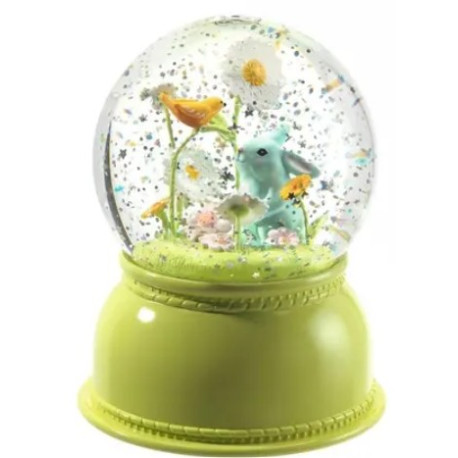 Veilleuse neigeuse Lapin