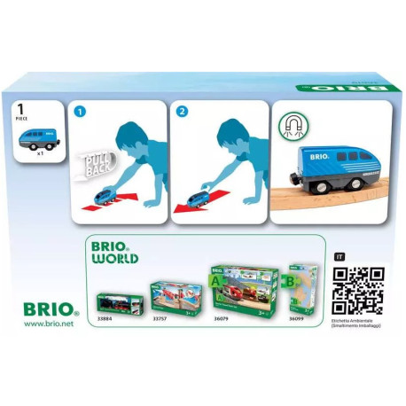 Brio Locomotive rétrofriction