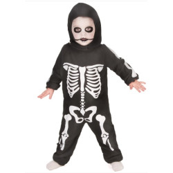 Déguisement Squelette 3 / 4 ans halloween